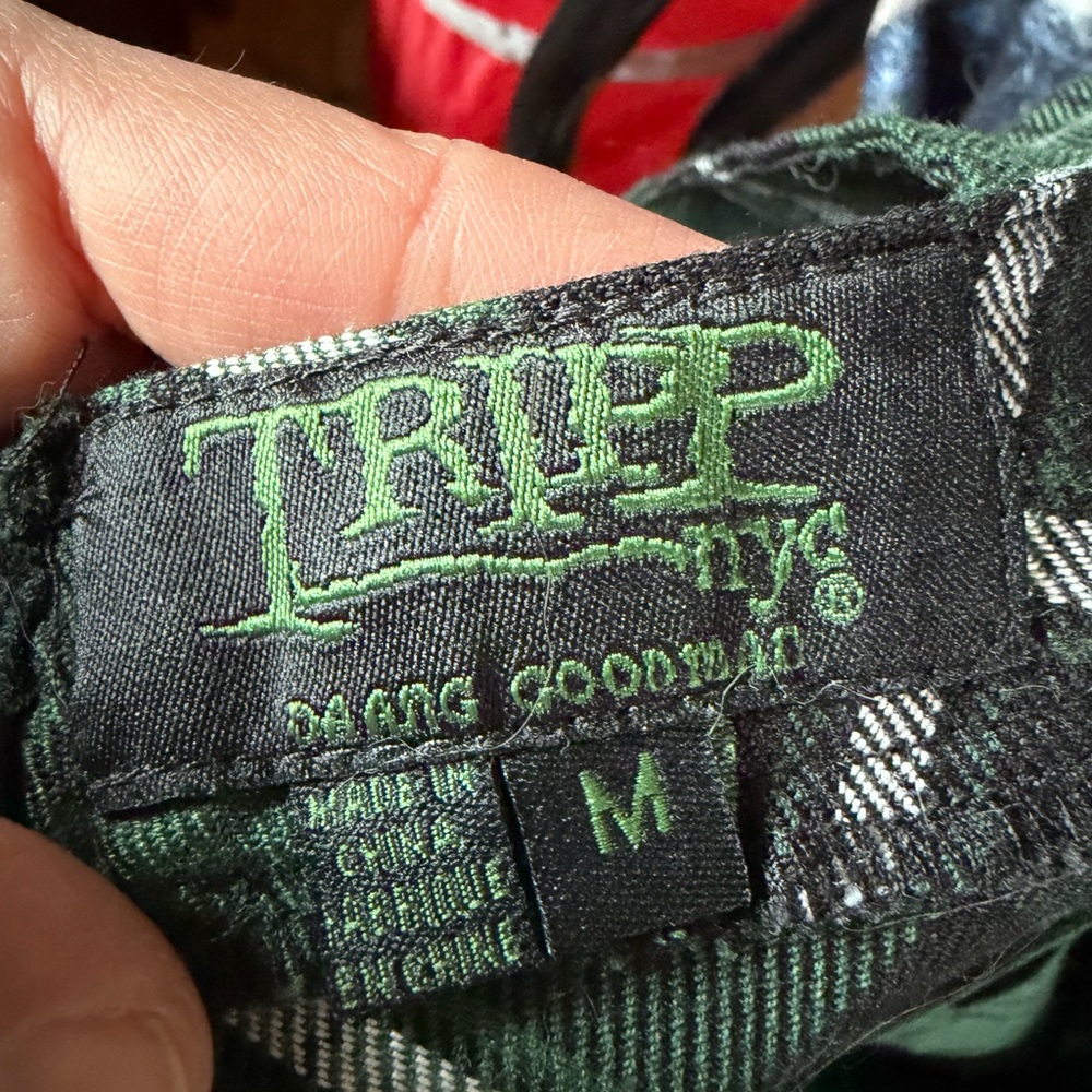 Tripp Punk Goth Plaid Skirt - Picture 4 of 4